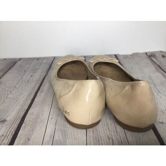 b.o.c. Born Flats Womens 9,5 M Ballet Tan Golden Casual Slip On Shoes Cap Toe - Picture 7 of 12